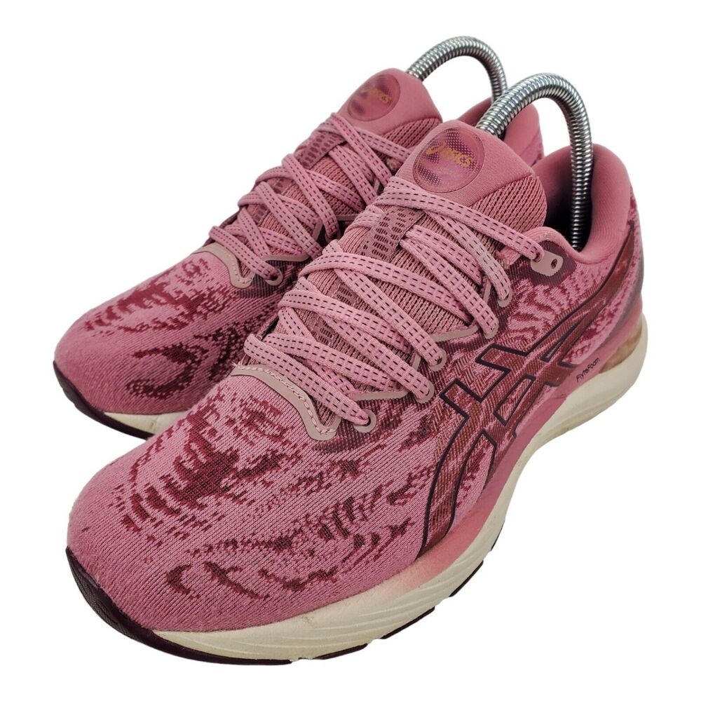 ASICS Shoes GEL-CUMULUS 23 Women Size 8.5 Pink Running Sneaker Athletic 1012A888